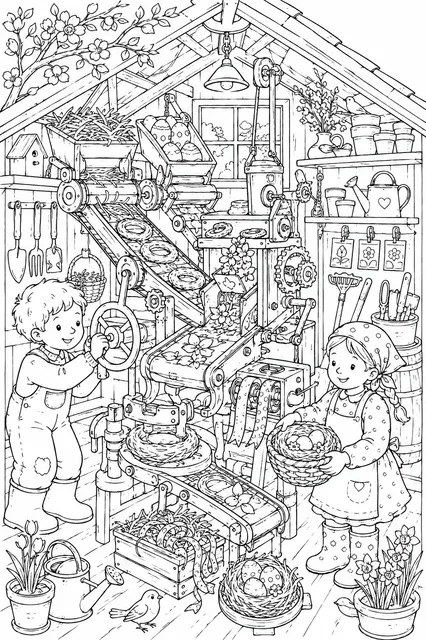 Die Osternestmaschine