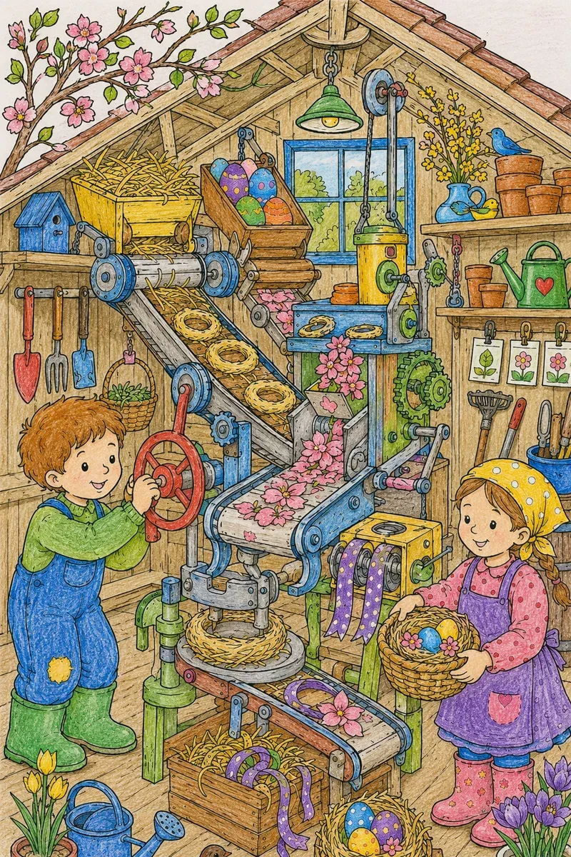 Die Osternestmaschine