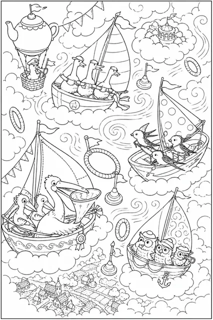 Die Wolkenregatta