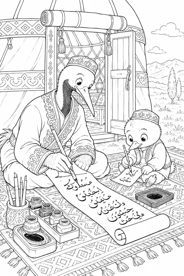 中亚神话动物生物