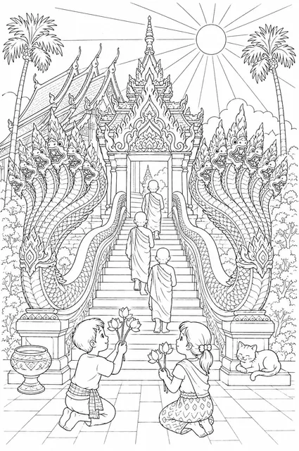 The Naga Temple Guardians