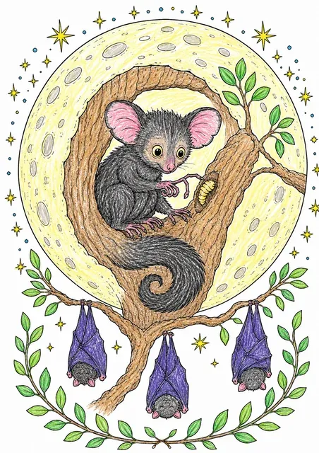 Aye-Aye in der Mondnische – So könnte es aussehen
