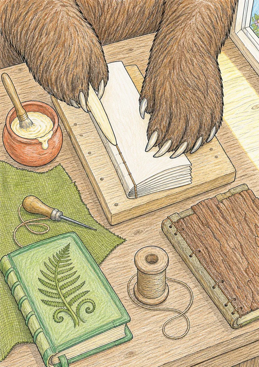 Der Bären-Buchbinder