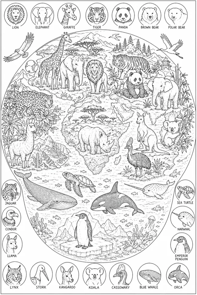 World Biodiversity — The Grand Wimmelbild