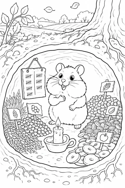 欧洲仓鼠粮食商人