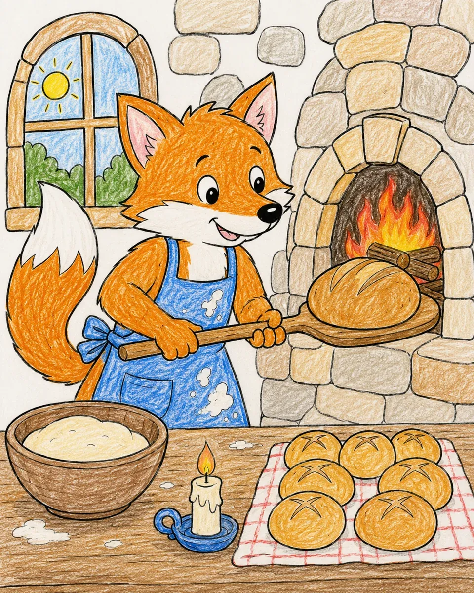 Bäcker Fuchs und das erste Brot