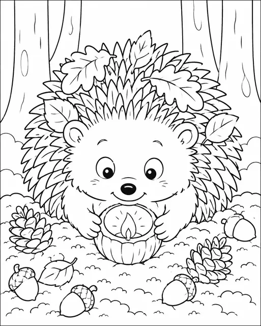 Der Igel und seine Laterne