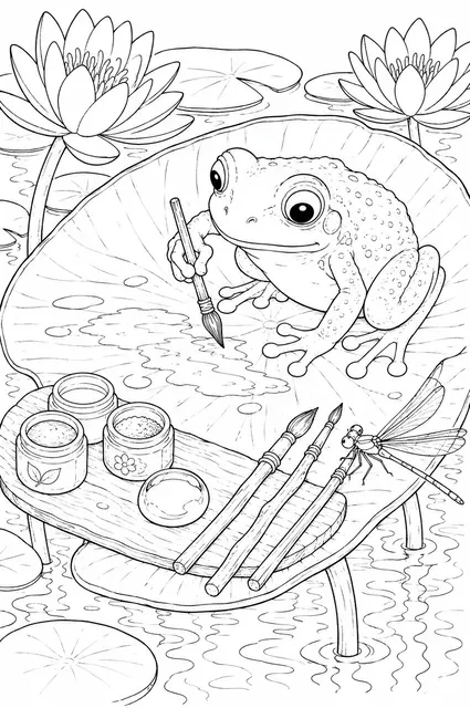 Der Laubfrosch-Maler