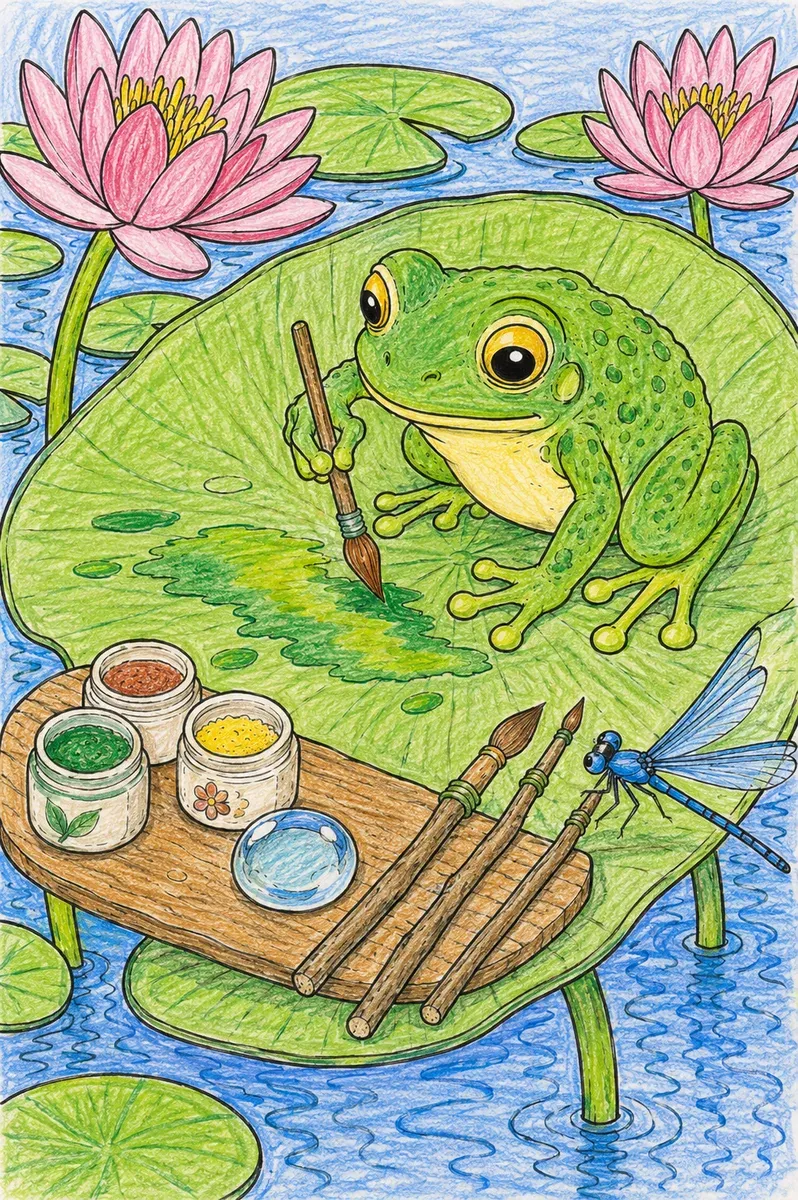 树蛙画家