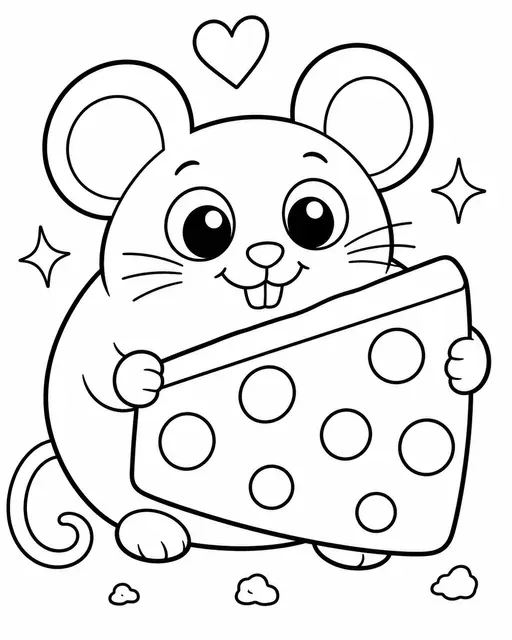 Die Maus mit dem großen Käse