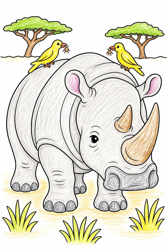 Das Nashorn-Portrait – So könnte es aussehen