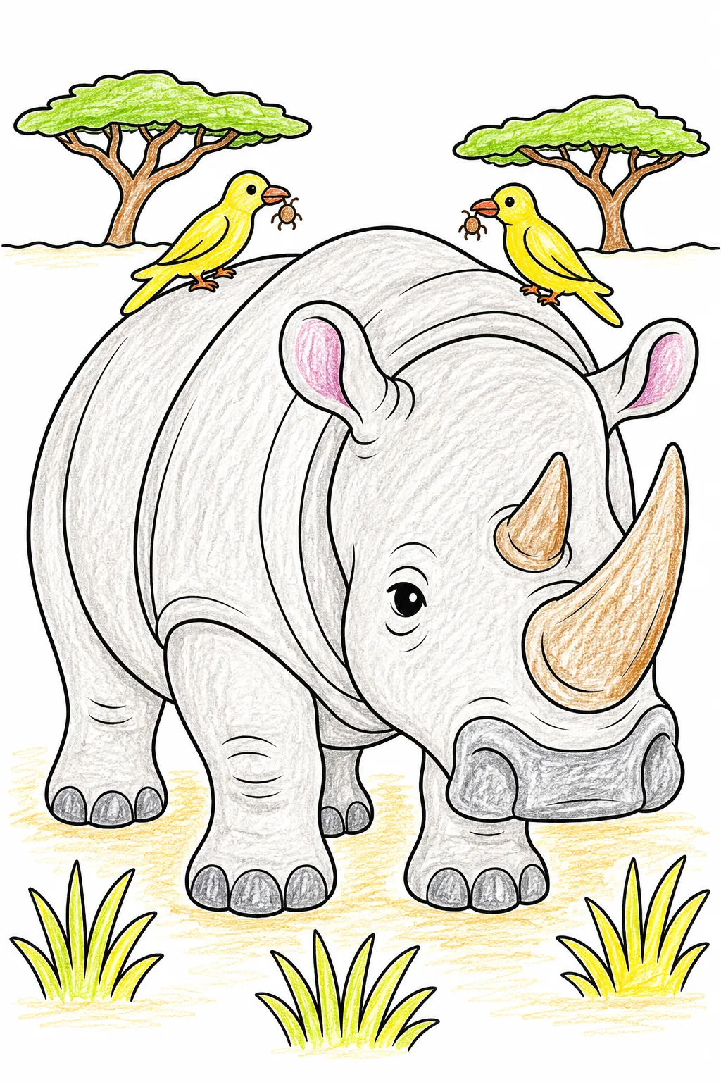 Das Nashorn-Portrait