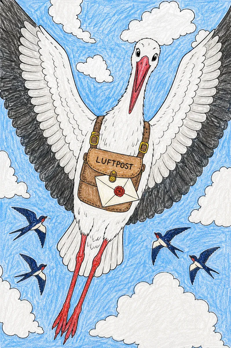 鹳空邮邮递员