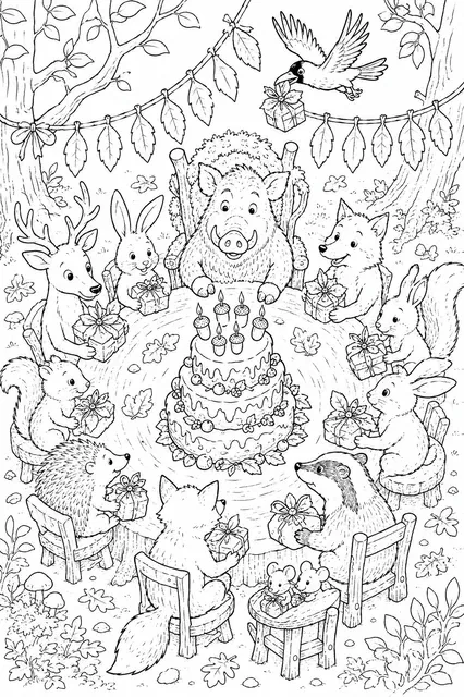 野猪的盛大生日派对