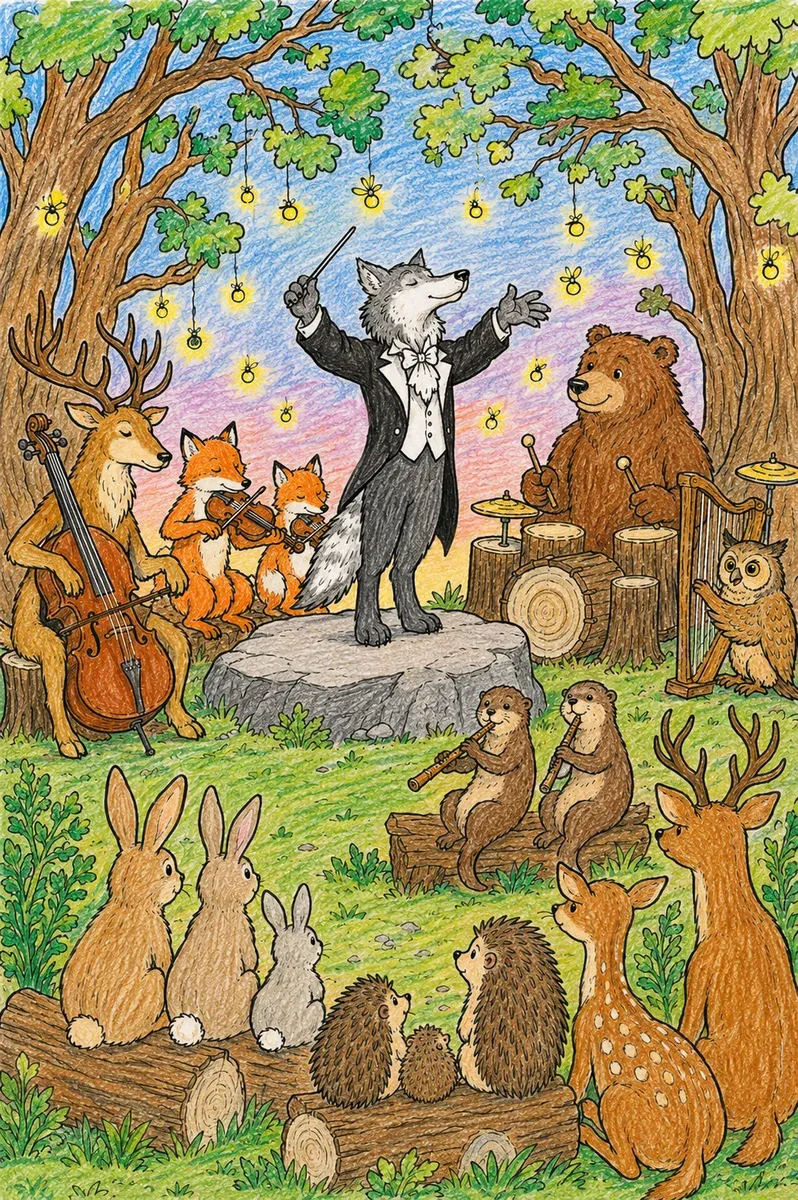 Wolf, der Musikdirektor