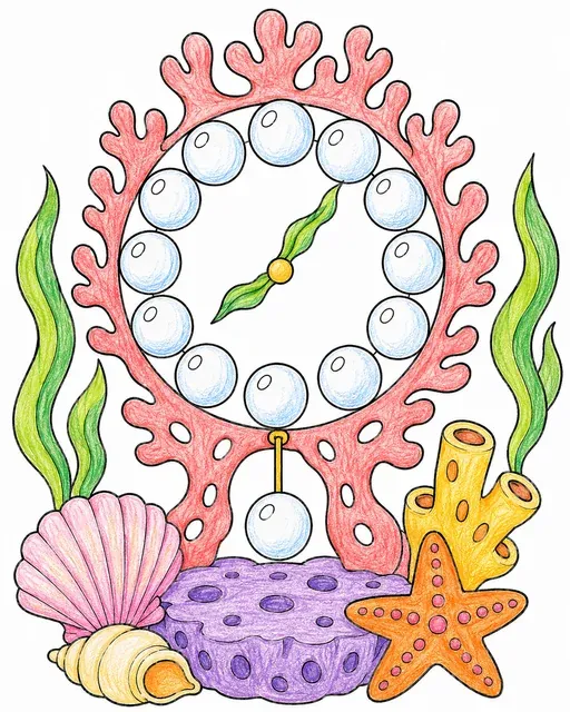 Blasenuhr im Riff – So könnte es aussehen