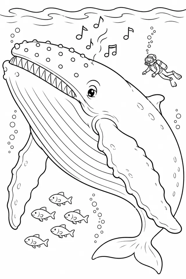 The Humpback Whale Close-Up