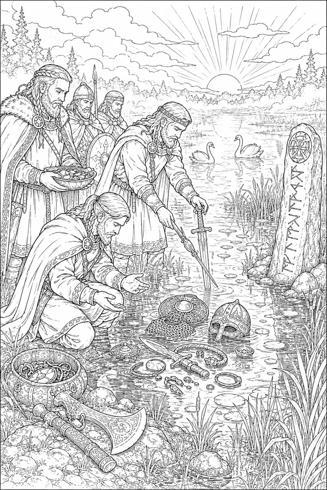 Das Mooropfer von Thorsberg – Wikinger weihen Waffen dem Moor