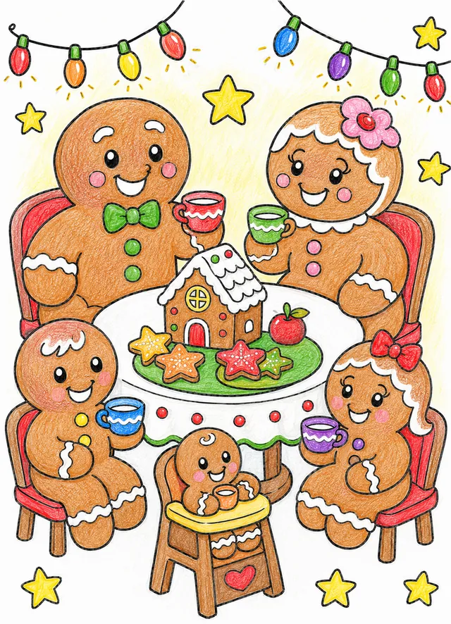 Das Kind kann in der Weihnachtsnacht nicht schlafen – So könnte es aussehen