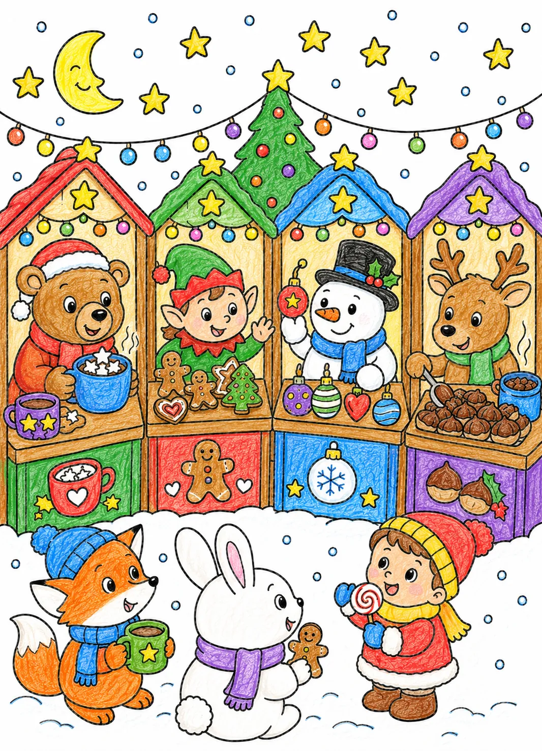 雪人建造小雪人
