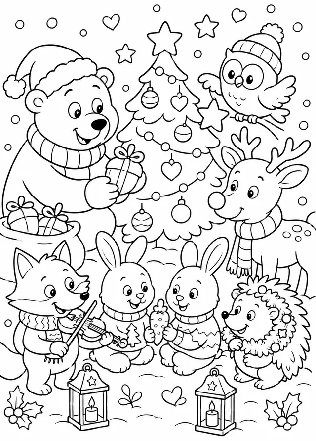Weihnachten im Tierwald