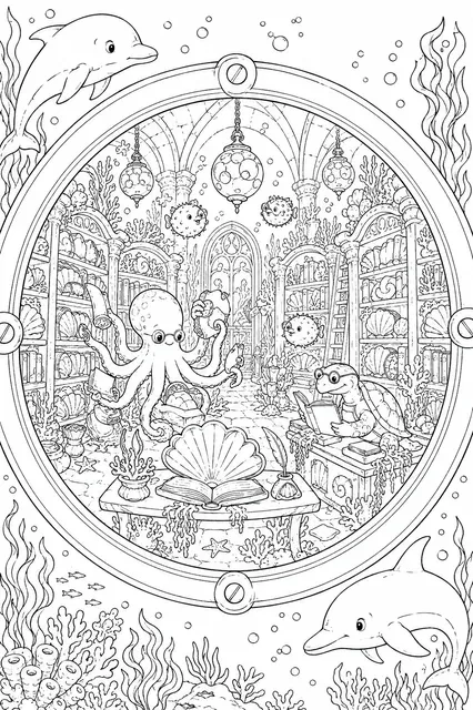 The Library on the Sea Floor