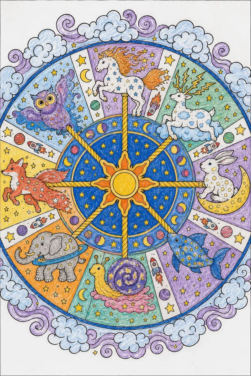星辰旋转木马