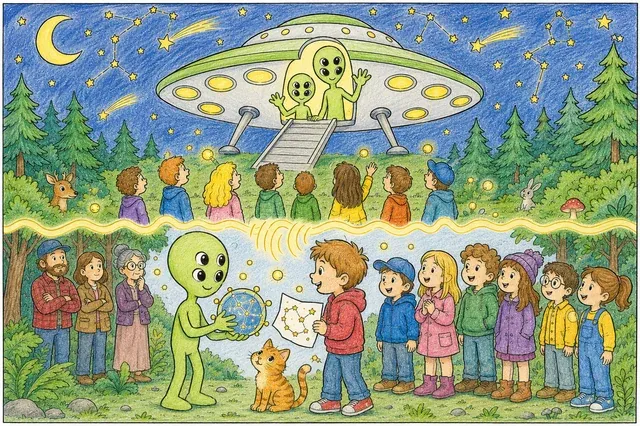 Der Alien-Erstkontakt – So könnte es aussehen