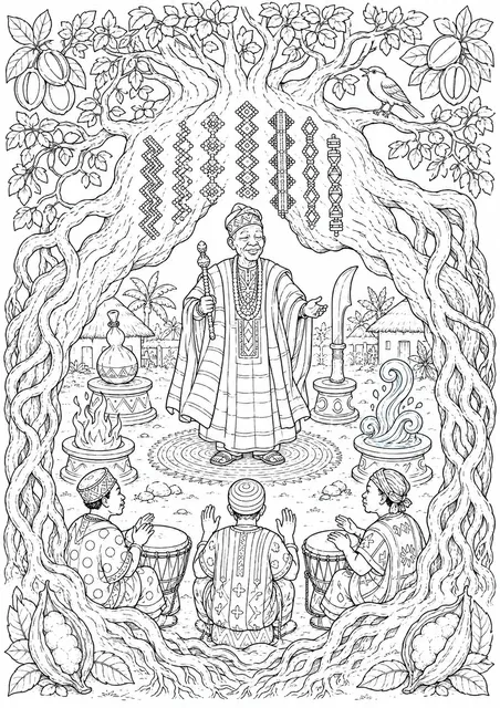 The Iroko Tree of the Yoruba Orishas